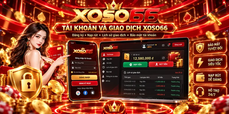 Tài Khoản Và Giao Dịch XOSO66